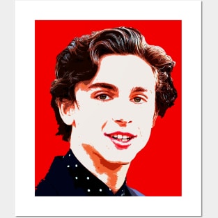 timothee chalamet Posters and Art